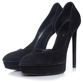 Saint Laurent-SAN LORENZO, janice 105 Zapatos de salón D'Orsay-Negro