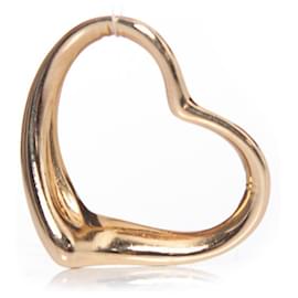 Tiffany & Co-tiffany, Open heart Elsa Peretti large pendant-Golden
