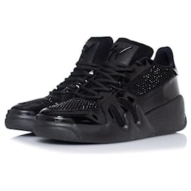 Giuseppe Zanotti-Giuseppe Zanotti, Deportivas TALON negras con pedrería-Negro