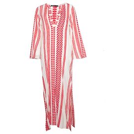 Autre Marque devotion, Kaftan with ethnic print Red