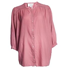 Autre Marque Blusa Ba&Sh rosa de algodón Rosa