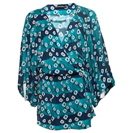 Autre Marque-VIX Paula Hermanny, Kimono multistampa blu-Blu