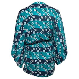 Autre Marque-VIX Paula Hermanny, Kimono multistampa blu-Blu