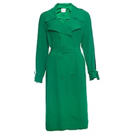 Autre Marque-Annarita N, Green trench coat-Green
