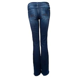 7 For All Mankind-7 For All Mankind, Flared trousers-Blue