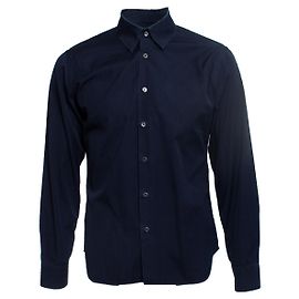 Prada Blue Cotton Shirt Blue