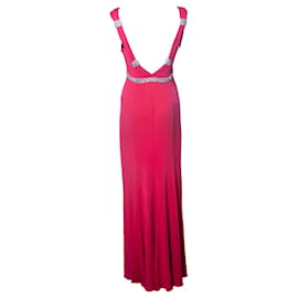Blumarine-BLUMARINE, Evening gown in red-Red