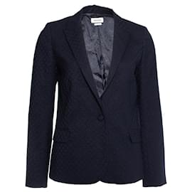 ZADIG & VOLTAIRE, dunkelblauer Blazer mit Lurex Blau