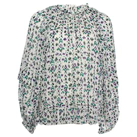 Isabel Marant Etoile-Isabel Marant Etoile, White blouse with puff sleeves-Multiple colors