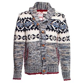 Parajumpers Paraspringer, handgestrickte Strickjacke Mehrfarben
