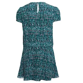 Proenza Schouler-Proenza Schouler, Green tie dye silk dress.-Green