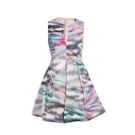 Autre Marque-Alexis, Flared multicolor Tie dye print dress.-Multiple colors