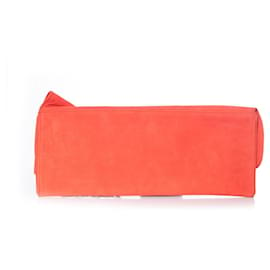 Autre Marque-Casa Du Posh, bolso de mano rosa coral-Rosa,Naranja