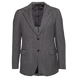 Prada-Prada, grey wool blazer-Grey