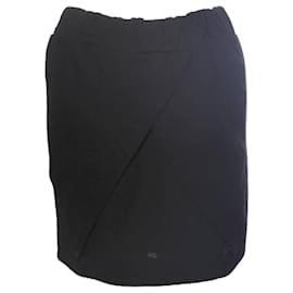 Autre Marque-Rika, Black skirt.-Black