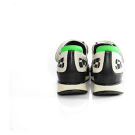 Autre Marque-pierre hardy, scarpe da ginnastica fluorescenti-Bianco,Verde