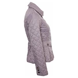 Burberry-BURBERRY, lila purple quilted wind jacket.-Purple