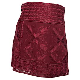 Isabel Marant-Isabel Marant, Burgundy red andy skirt-Red