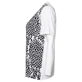 Autre Marque-Denham, Weißes T-Shirt mit Dalmatiner-Aufdruck-Weiß
