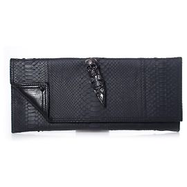 Autre Marque Maison Du Posh, pochette à bague d'articulation Noir