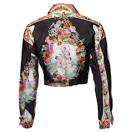 Gianni Versace-Gianni Versace Couture, chaqueta con estampado de bailarinas-Multicolor