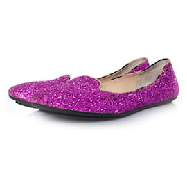 Roberto Cavalli-Roberto Cavalli, Glitter loafers-Pink