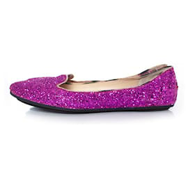 Roberto Cavalli-Roberto Cavalli, Glitter loafers-Pink