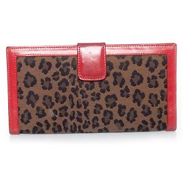 Fendi, Leopard wallet Multiple colors