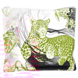 Autre Marque-Salvatore Ferragamo, Zip Clutch with leopard print-Multiple colors