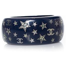 Chanel-Chanel, Bracelet fermoir époxy-Bleu