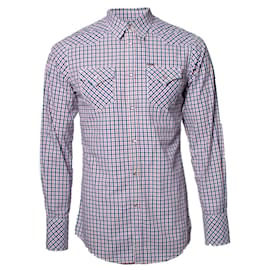 Dsquared2-Dsquared2, checkered blouse with pockets-Multiple colors