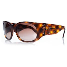 Chanel-Chanel, sunglasses with CC rhinestones-Brown
