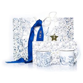Christian Dior DIOR, Set di 2 tazze di caffè Blu