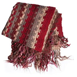 Missoni-MISSONI, Multicolor scarf with zig zag print-Multiple colors
