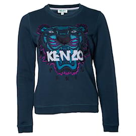 Kenzo-KENZO, suéter superior-Azul