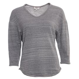 Isabel Marant-Isabel Marant, grey sweater with 3/4 sleeves in size M.-Grey