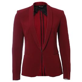 Rag & Bone Rag N Os, blazer bordeaux. Rouge