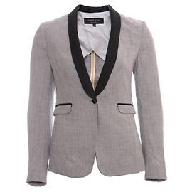 RAG & BONE,  blazer listrado com reversão azul Azul