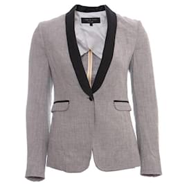 RAG & BONE,  blazer rayé avec revers bleu Bleu