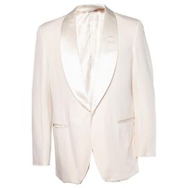 Tom Ford, Blazer aus Wolle und Kaschmir Weiß Andere