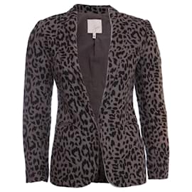 Joie-Joie,  Leopard blazer.-Grey