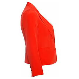 Joie-Joie, veste blazer courte orange en taille XS.-Orange