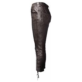 Isabel Marant-Isabel Marant, Pantalones de seda metalizados Niall.-Plata