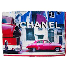 Chanel-Chanel, Sciarpa avana-Multicolore