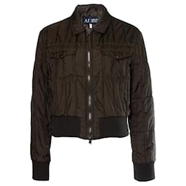 Autre Marque-Armani Jeans, Brown wind jacket-Brown