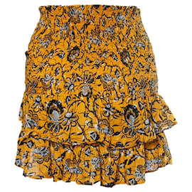 Isabel Marant Etoile-Isabel Marant Etoile, Ruffle skirt in yellow-Yellow