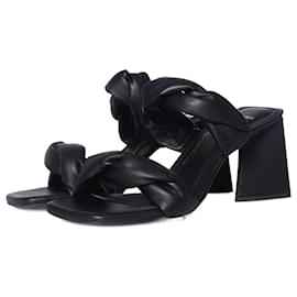 Autre Marque-Nubikk, triangle twist sandal-Black