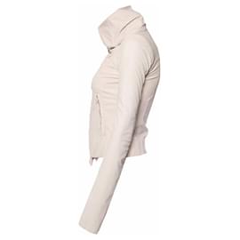 Rick Owens-Rick Owens, Beige calf leather jacket-Other