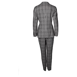 Autre Marque-Suistudio, Checkered suit in grey-Grey