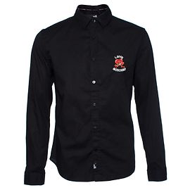 amor moschino, La camisa negra. Negro